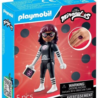Playmobil 71866 Miraculous : Figurine Lady Wifi - Jouets pour bébés et enfants - À partir de 4 ans