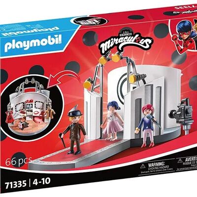 Figurine Playmobil 71335 Miraculous : Défilé de mode à Paris - Jouets pour bébés et enfants - À partir de 4 ans
