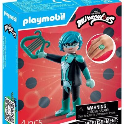 Playmobil 71868 Miraculous : Figurine Viperion - Jouets pour bébés et enfants - À partir de 4 ans