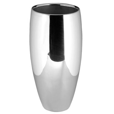 AFRICA vase nickel-plated H 28cm