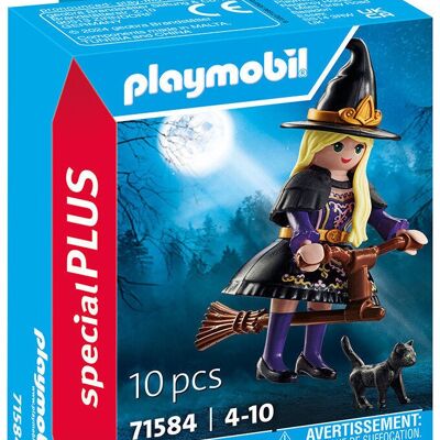 Figura de bruja Playmobil 71584 Playmobil Special Plus - Juguetes para bebés y niños - A partir de 4 años