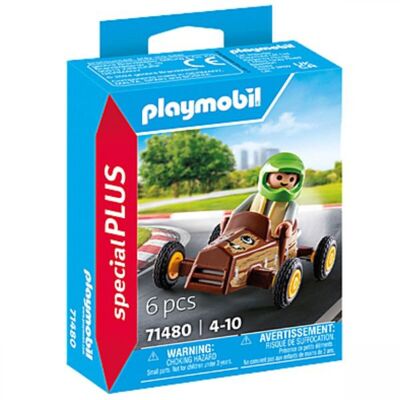 Playmobil 71480 Playmobil Special Plus Niño con kart - Juguetes para bebés y niños - A partir de 4 años