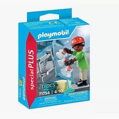 Figura de vendedor de vasos Playmobil 71754 Playmobil Special Plus - Juguetes para bebés y niños - A partir de 4 años