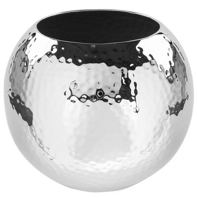 LUNA vaso martellato H 13cm