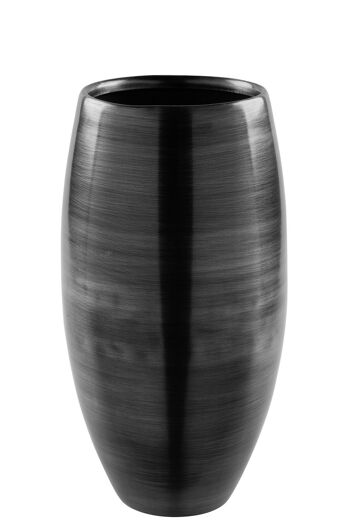 Vase AFRICA gris H 28cm