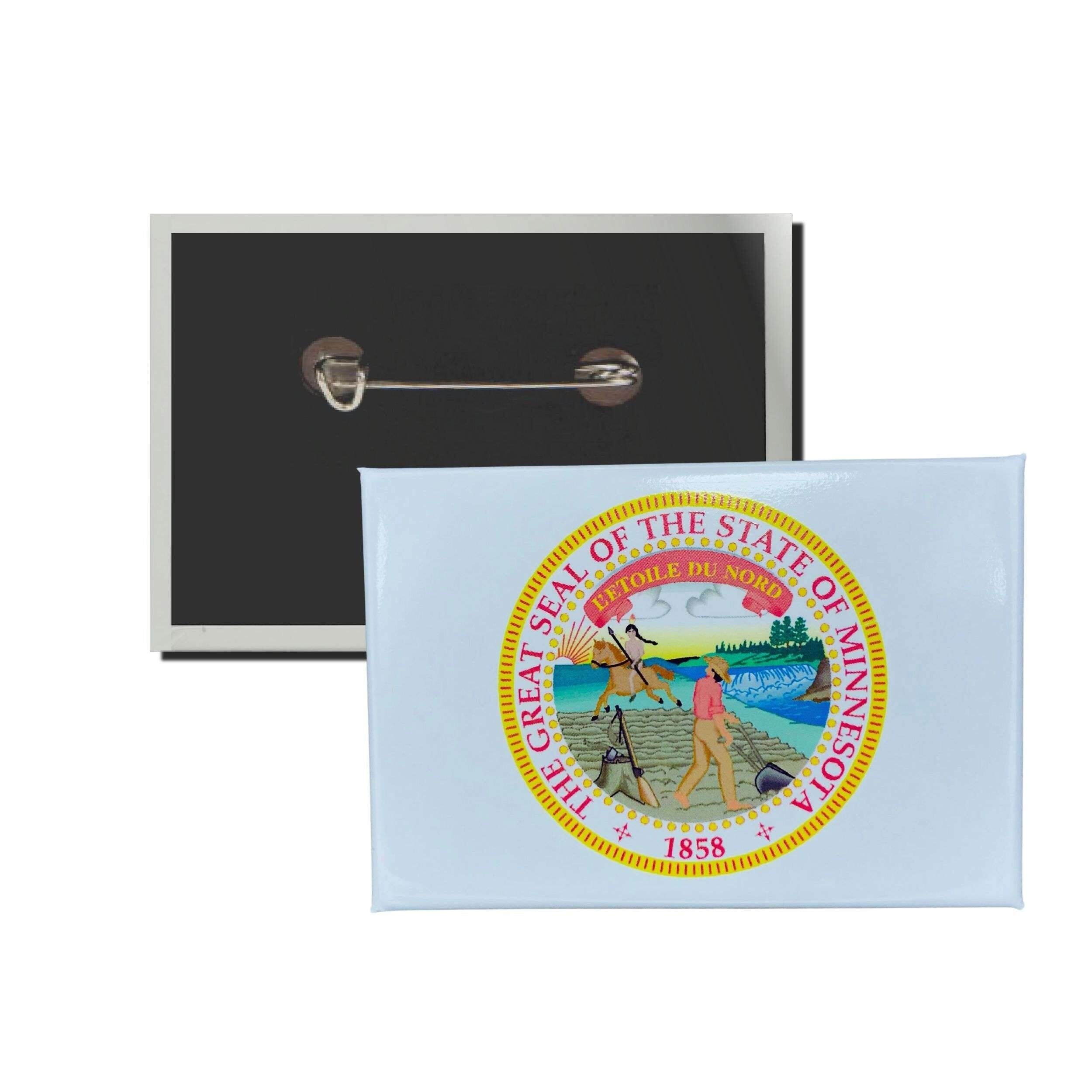 Chapa Horizontal - Escudo Estado Minnesota - USA