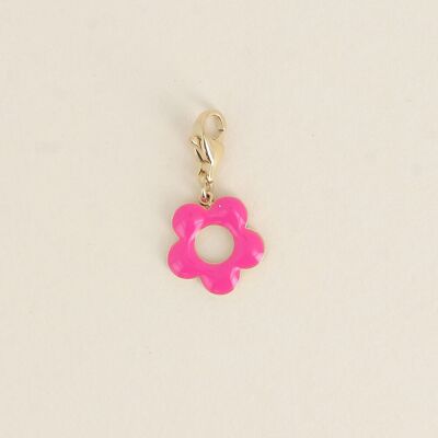 Charm - flor esmaltada