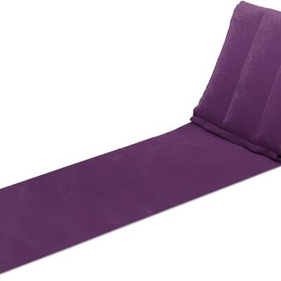Purple Chill Out Wedge Inflatable Beach Festival Camping Lounger Back Pillow Cushion Chair