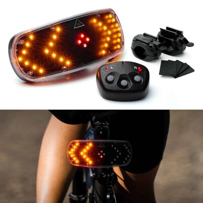 IGGI Signal Pod V2 Clignotants de vélo à LED sans fil pour vélo