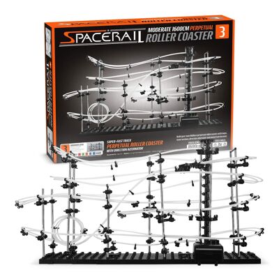 IGGI SpaceRail Nivel 3 Montaña rusa perpetua Juego de construcción de rieles Juego de canicas