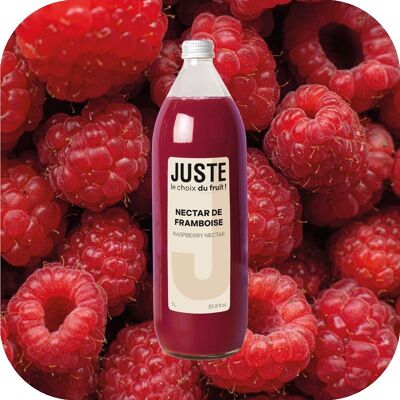 LA FRUTA QUE SOLO TE GUSTA - NÉCTAR DE FRAMBUESA 1L X 6