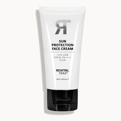 Crema facial con protección solar FPS 50