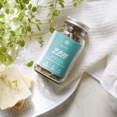 Zen 120 organic capsules - Ayurveda, stress & relaxation