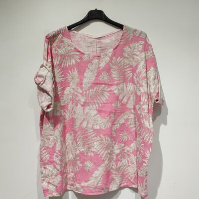 LISA T-shirt Palmier - PE25