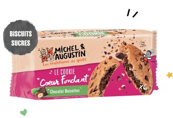 Cookie Coeur Fondant lait noisette 180g