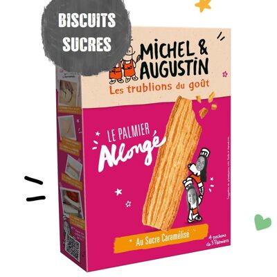 Biscuits apéritifs sablés cantal et noix de muscade Michel et augustin 100g  sur