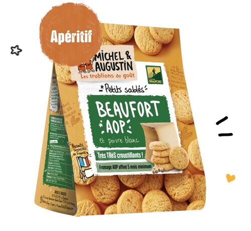 Sablés apéritifs Beaufort AOP 100g