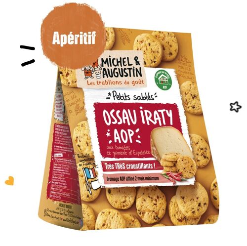 Sablés apéritifs Ossau Iraty AOP 100g