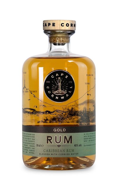 Cape Cornwall Gold Rum 70cl