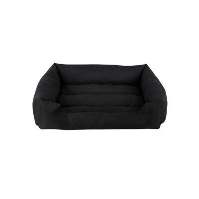 Letto per cani facile da pulire, nero XL