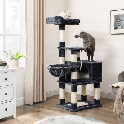 Arbre à chat 138 cm avec chaise longue