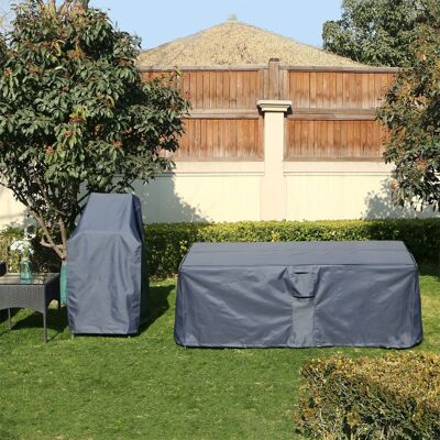 Cover for garden furniture set Dark grey