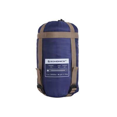 Saco de dormir 220 x 75 cm azul