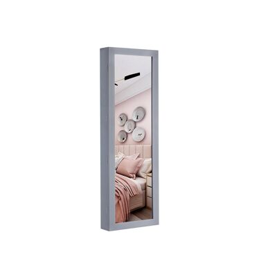 Jewelry cabinet with interior lighting