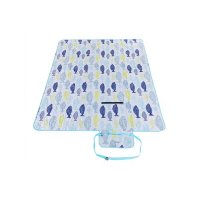 Manta de picnic lavable pez XL