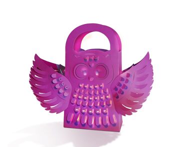 Sac lumineux "hibou", éosine 8