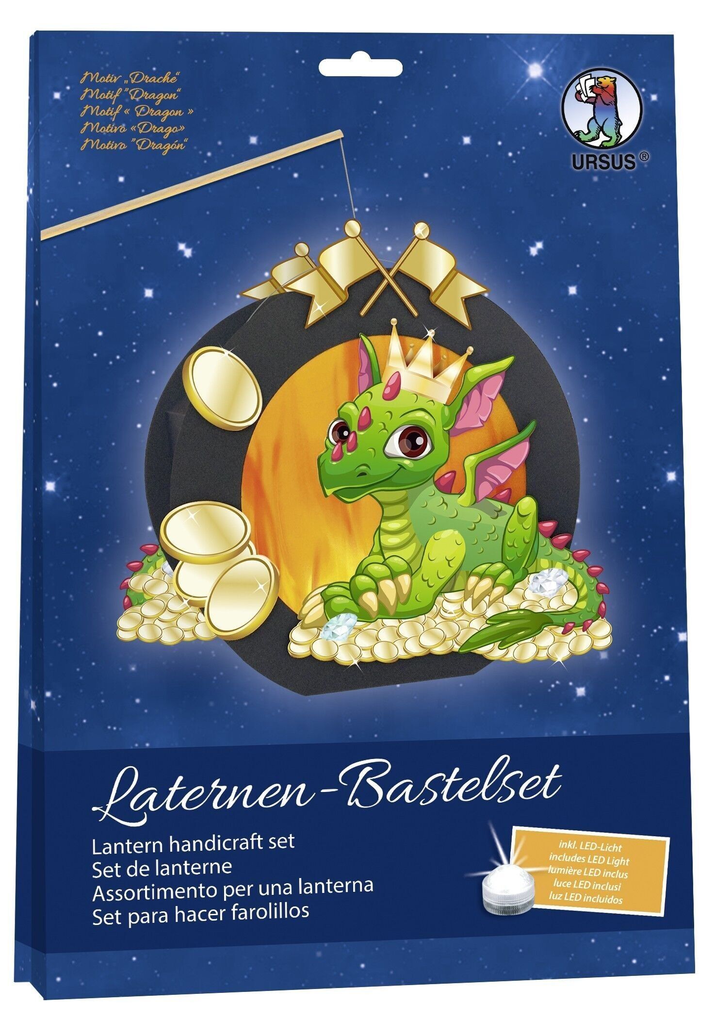 Set di lanterne artigianali (nuovo) "Drago"