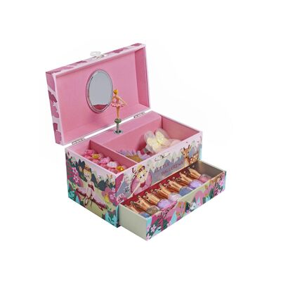 Jewelery box with music for children Pink