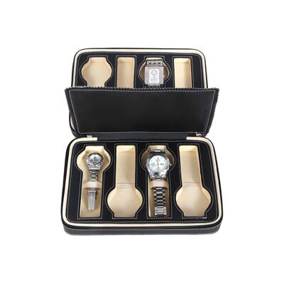 Watch case for 8 watches