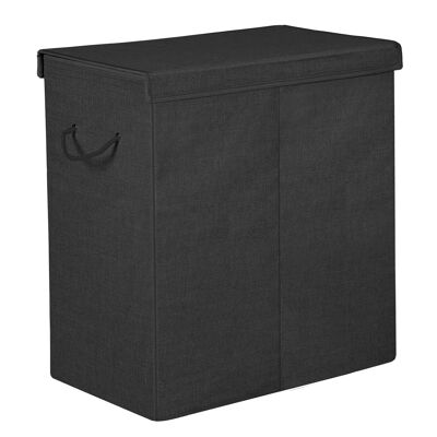 Cesto de ropa 142 L Negro