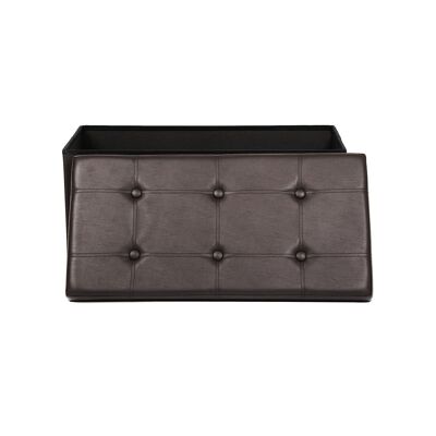 Panca 76 cm similpelle marrone