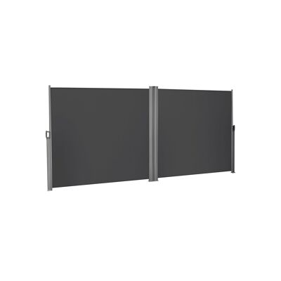 Toldo de doble cara 6 m antracita