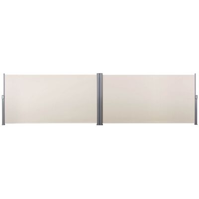 Toldo de doble cara 6m beige