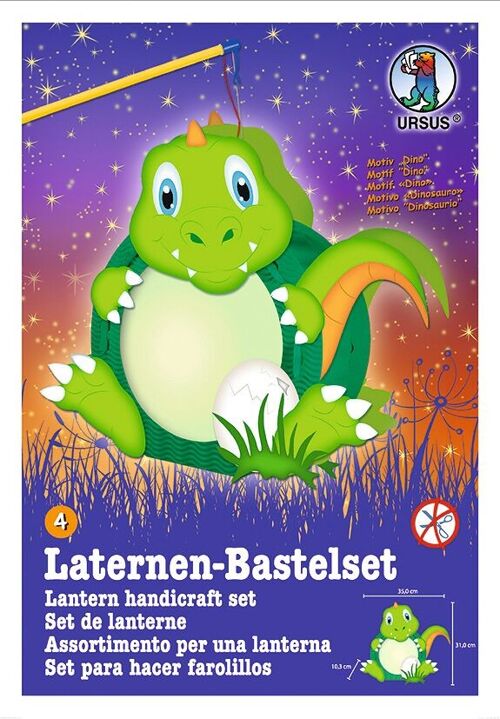 Laternen-Bastelset Easy Line "Dino"