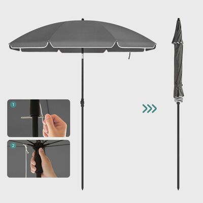 Sombrilla Ø 160 cm plegable