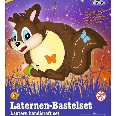 Easy Line lantern handicraft set "Squirrel"