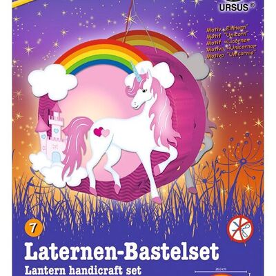 Set lanterna artigianale Easy Line "Unicorno"
