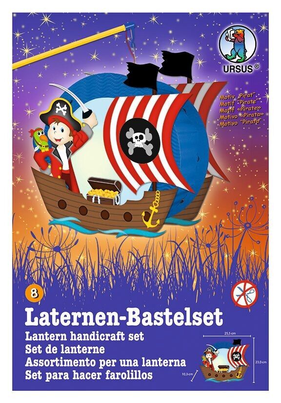 Set lanterna artigianale Easy Line "Pirata"