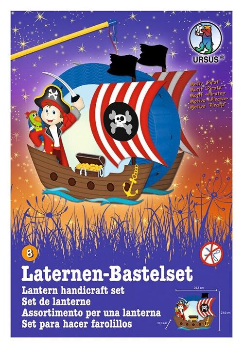 Laternen-Bastelset Easy Line "Pirat"