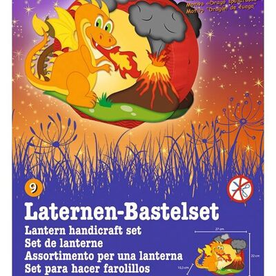 Laternen-Bastelset Easy Line "Feuerdrache"