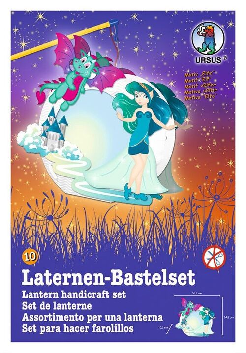 Laternen-Bastelset Easy Line "Elfe"