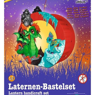 Set lanterna artigianale Easy Line "Baby Drachen"