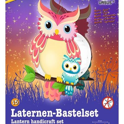 Lantern handicraft set Easy Line "Owl"