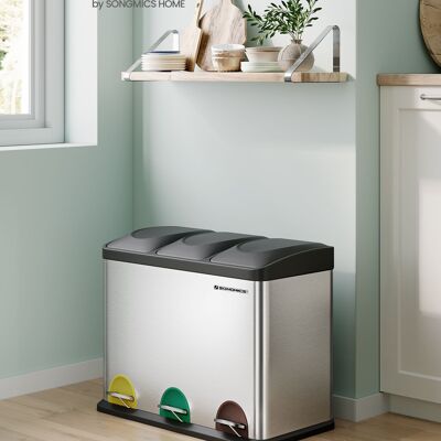 Grand séparateur de déchets 45 litres (3 x 15 L)