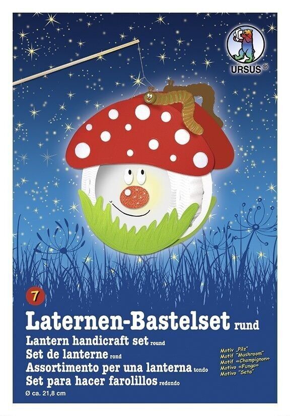 Lanterna set artigianale "fungo"