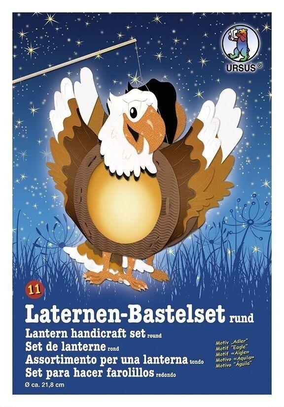 Lanterna artigianale tonda "aquila"